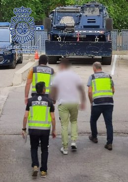Nota De Prensa: La Policía Nacional Detiene A Uno De Los Líderes De Ultrar Sur Por Delitos De Lesiones Y Daños
