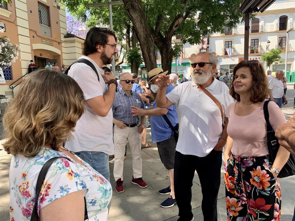 Esperanza Gómez y Mario Perea en Utrera