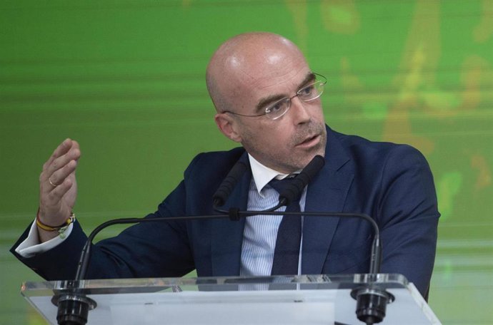 Archivo - El vicepresidente de Acción Política y eurodiputado de Vox, Jorge Buxadé