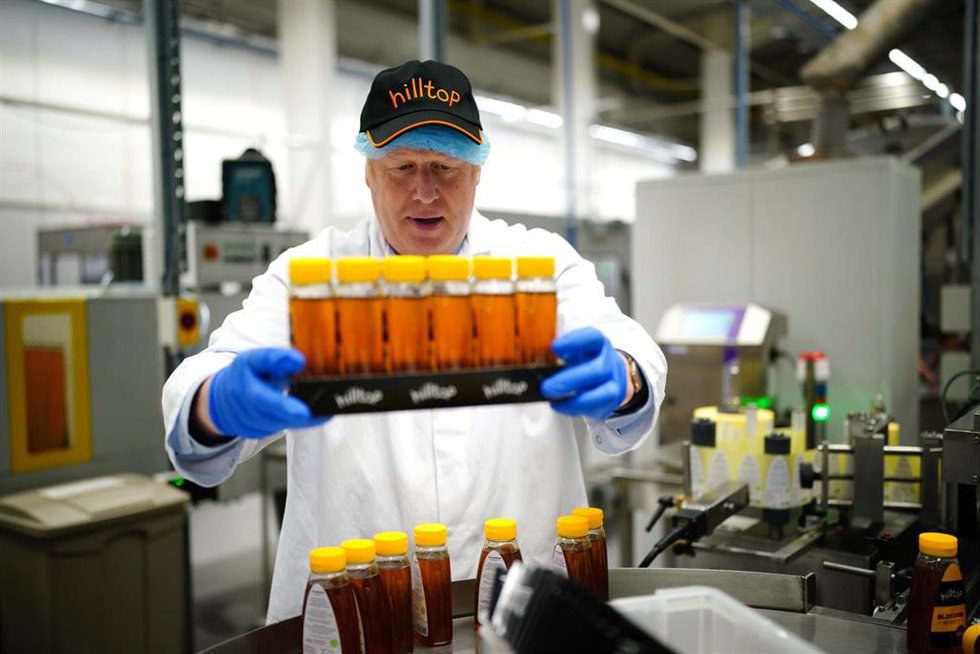 Boris Johnson, primer ministro de Reino Unido