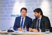 Feijóo almuerza con varios de sus 'barones' territoriales tras la reunión del Comité Ejecutivo Nacional del PP
