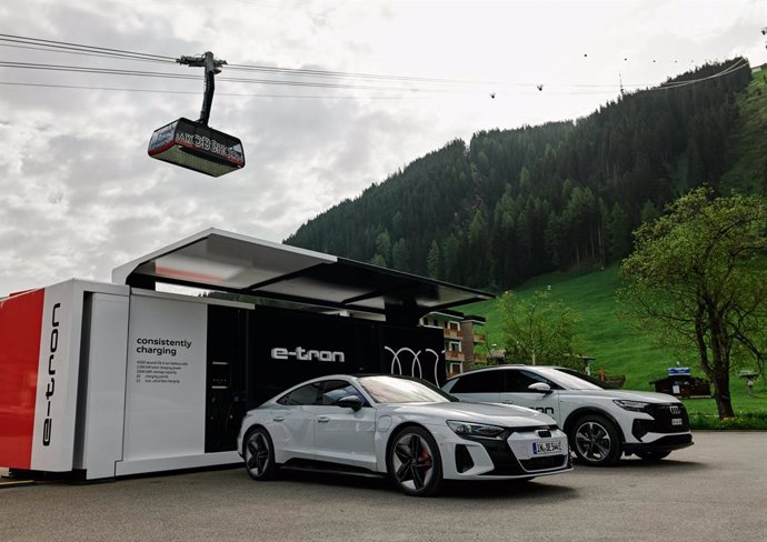 Audi durante el Foro Económico Mundial de Davos.