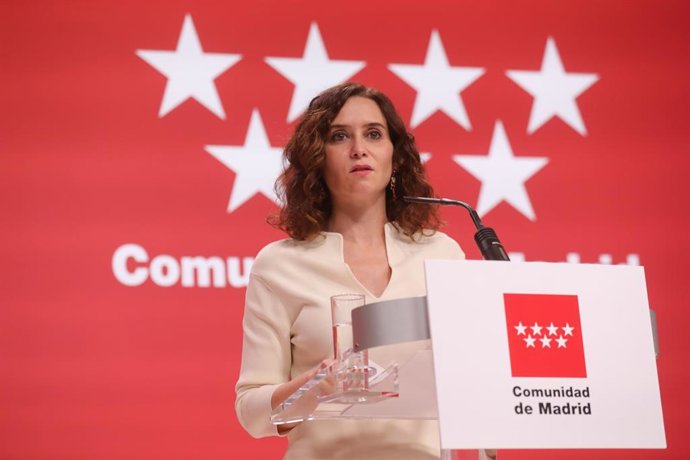 Archivo - La presidenta de la Comunidad, Isabel Díaz Ayuso