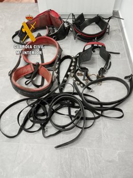 Investigadas a dos personas por el robo de correajes y arreos de caballos