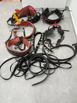 Investigadas a dos personas por el robo de correajes y arreos de caballos