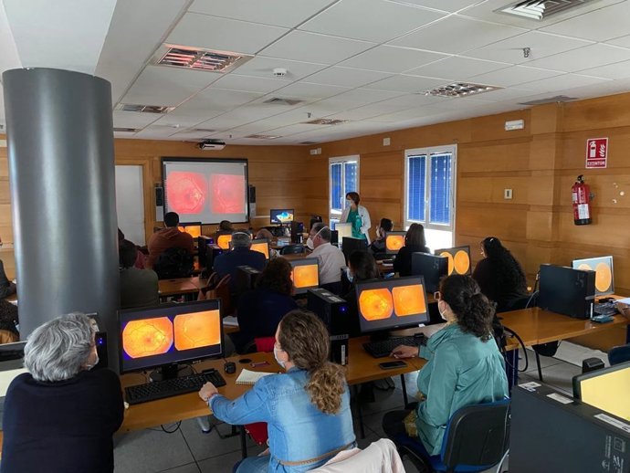 Curso de retinografía en Puerto Real.