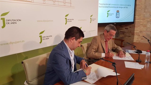 Acuerdo de colaboración entre la Diputación y la Sociedad Económica Amigos del País