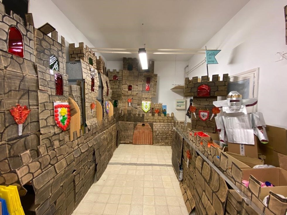El proyecto 'El Castillo del Reciclaje' del colegio Ave María de Valladolid, ganador de la categoría de 3 y 4 de Primaria del Concurso 'Hazlo Verde' 2022 de Leroy Merlin.