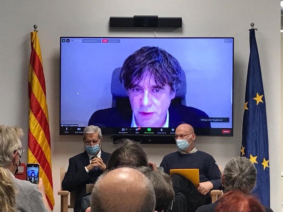 Archivo - El expresidente de la Generalitat Carles Puigdemont