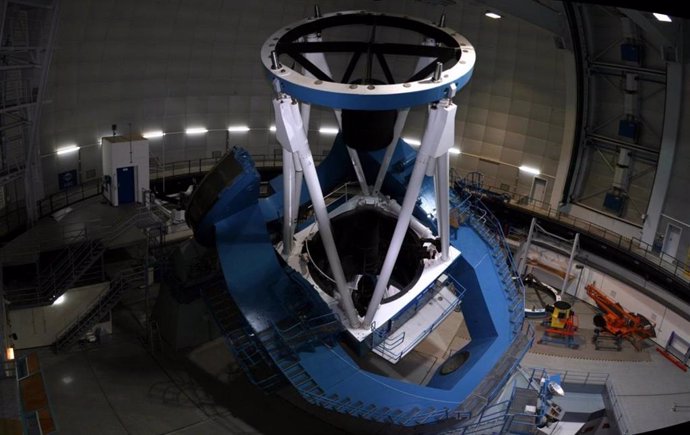 Telescopio de 3,5 m del Observatorio Astronómico de Calar Alto en Gérgal (Almería).