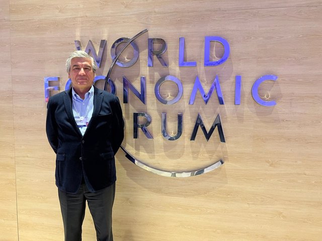 El presidente de Naturgy, Francisco Reynés, en la reunión anual de la alianza 'CEO Climate Leaders del Foro Económico Mundial