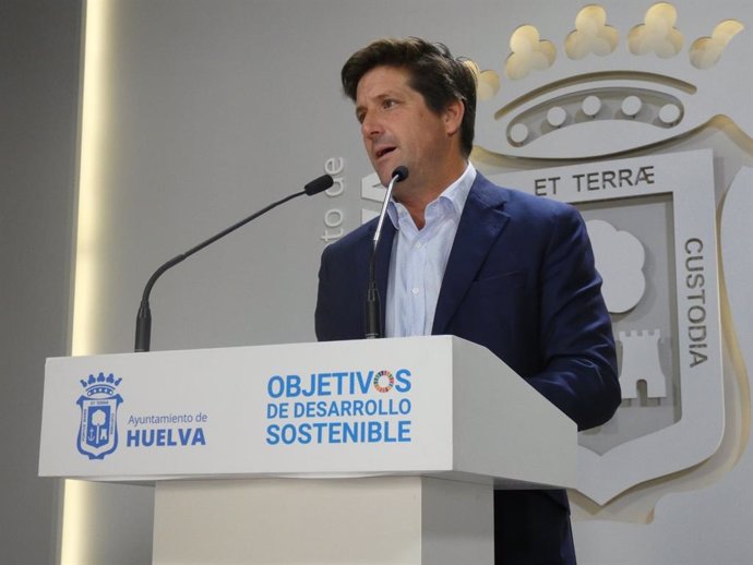 El portavoz de Ciudadanos (Cs) en el Ayuntamiento de Huelva, Guillermo García de Longoría.