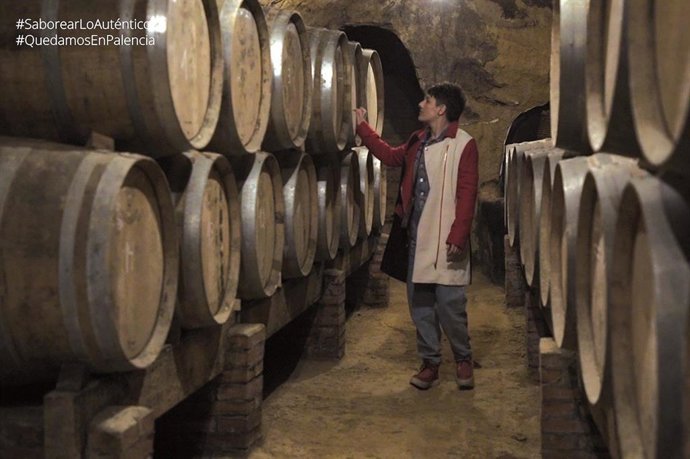 El enoturismo por el Cerrato protagoniza la nueva campaña promocional de la Diputación de Palencia Saborear lo auténtico.