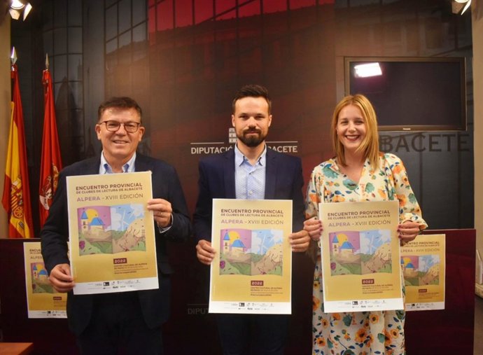 El XVIII Encuentro Provincial de Clubes de Lectura de Albacete se celebra el 26 de mayo en Alpera con la presencia de María Dueñas como autora invitada