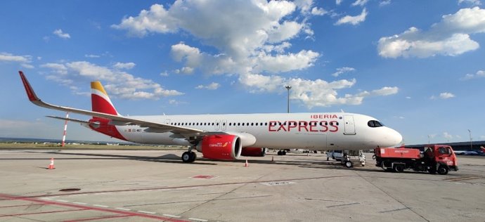 Avión de Iberia Express