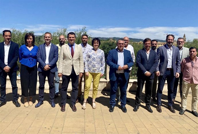 Celebración del Consejo de Alcaldes del PP de Córdoba.