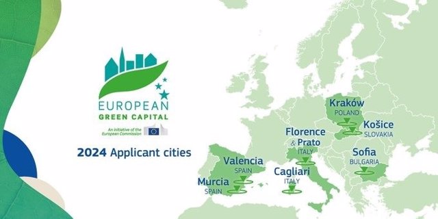 Valncia es oficialmente una de las ocho ciudades candidatas a ser Capital Verde Europea en 2024.