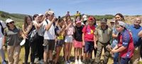 Alumnado de Jimena (Jaén) celebra en Sierra Mágina el Día Europeo de los Parques