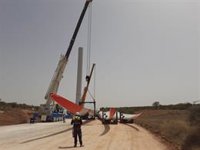 Endesa, mediante su filial EGPE, pone en servicio en Villar de los Navarros (Zaragoza), su mayor parque eólico de España