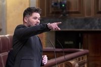 Batet regaña a Rufián por tachar a Juan Carlos I de "delincuente multirreincidente"