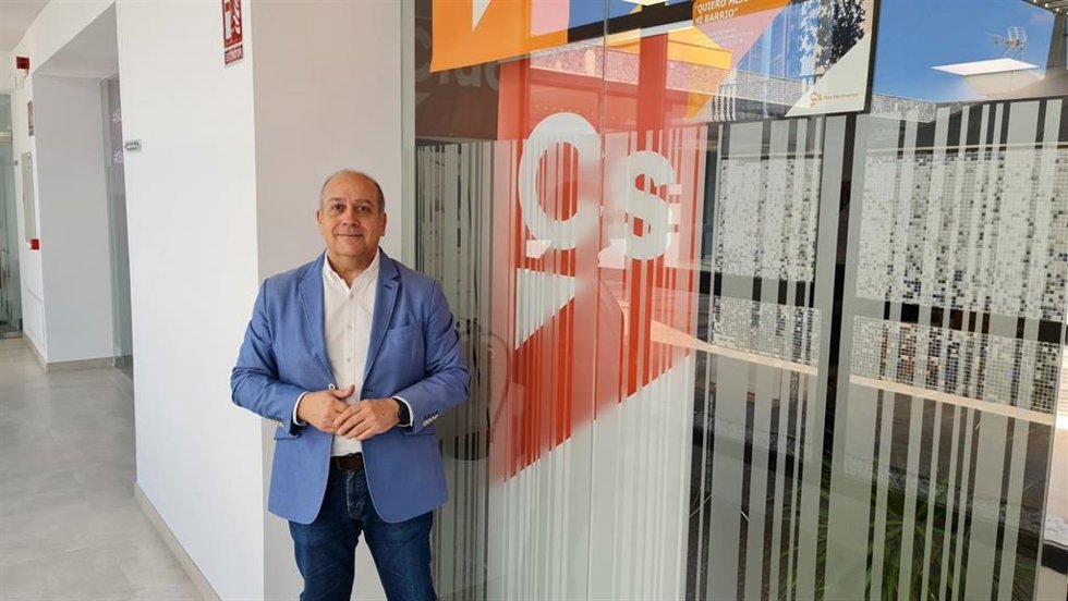 Javier Cabezas, portavoz de Cs en el Consistorio nazareno.