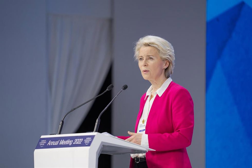La jefa del Ejecutivo comunitario, Ursula von der Leyen.