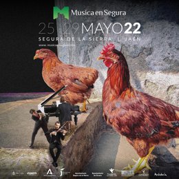 Cartel de Música en Segura.