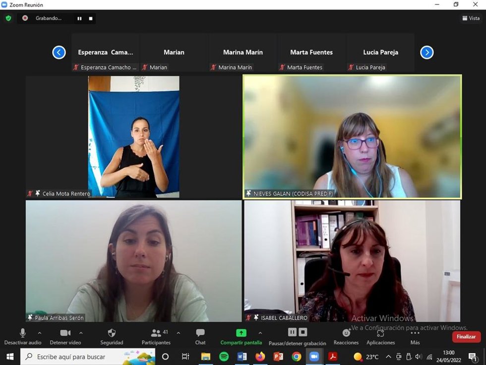 Webinario de la Escuela de Igualdad del Comité Español de Representantes de Personas con Discapacidad (Cermi) Cermi Andalucía.