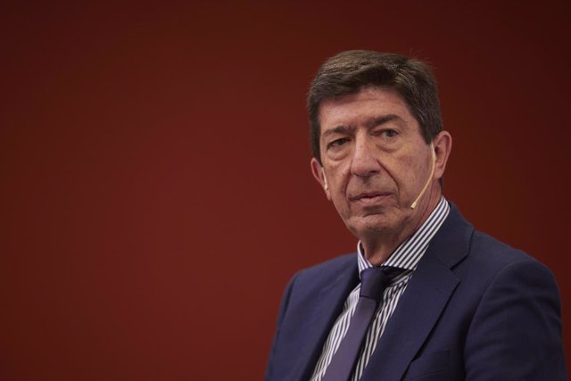 El vicepresidente de la Junta y consejero de Turismo, Juan Marín, en una imagen de archivo.