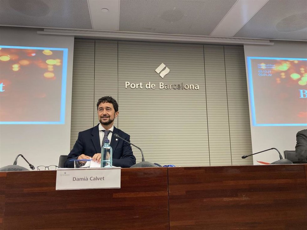 Archivo - El presidente del Puerto de Barcelona, Dami Calvet, en una imagen de archivo.