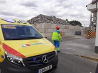Trasladan al hospital a un trabajador de 40 años tras sufrir un accidente laboral en Titulcia