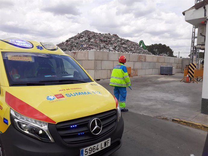 Accidente laboral en Titulcia