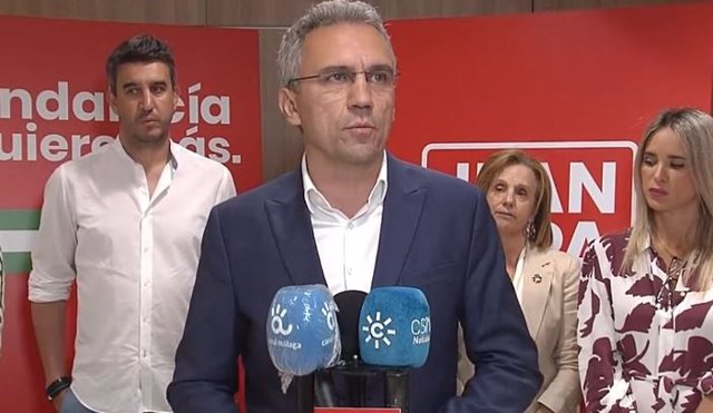 El secretario de Estrategia y Acción Electoral de la Comisión Ejecutiva Federal del PSOE, Javier Izquierdo