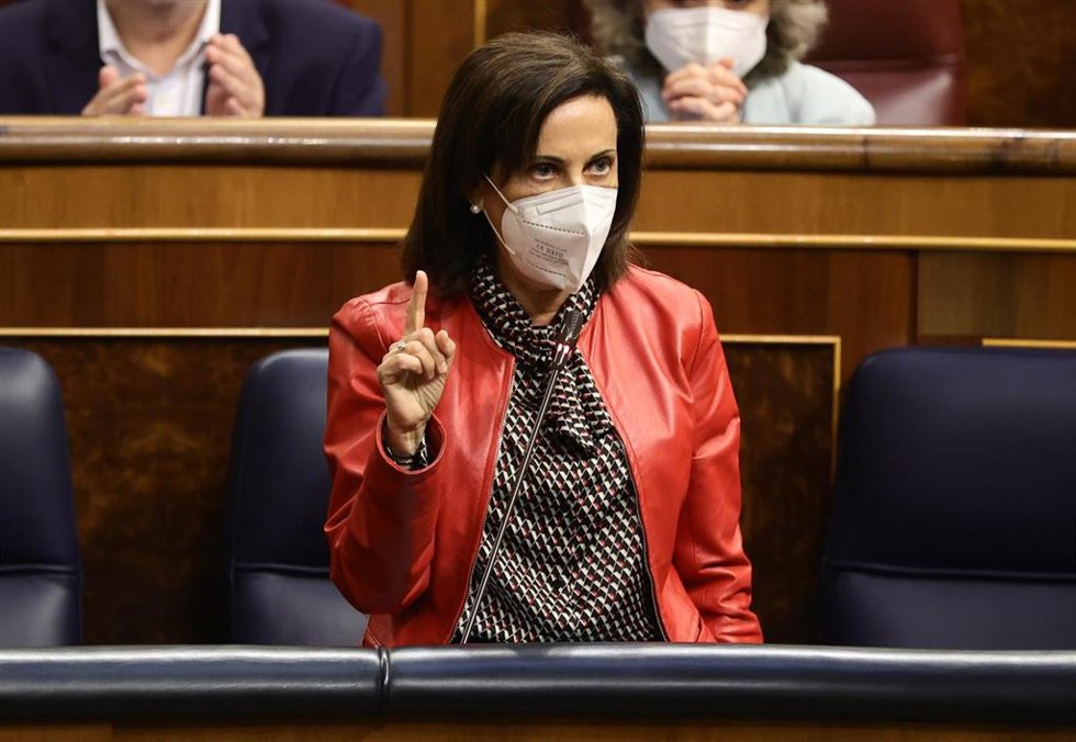La ministra de Defensa, Margarita Robles