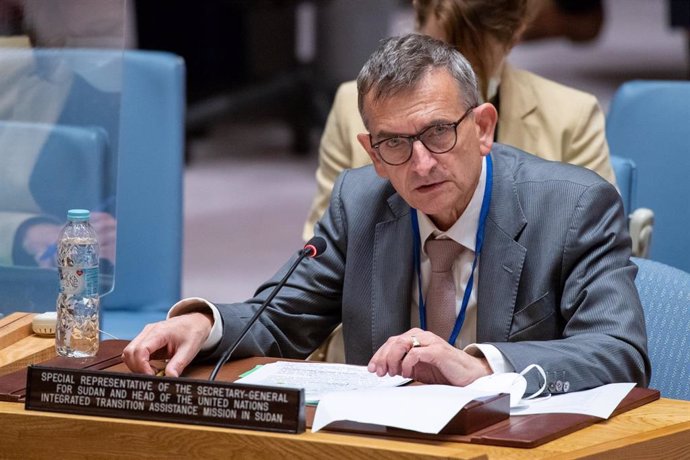 El enviado especial de la ONU para Sudán, Volker Perthes