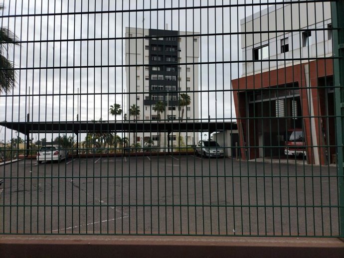 Parque de bomberos de la zona de Vegueta, en Las Palmas de Gran Canaria