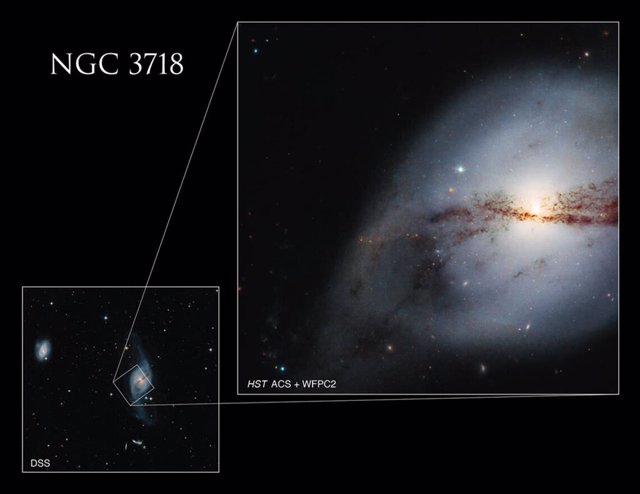 Galaxia NGC 3718
