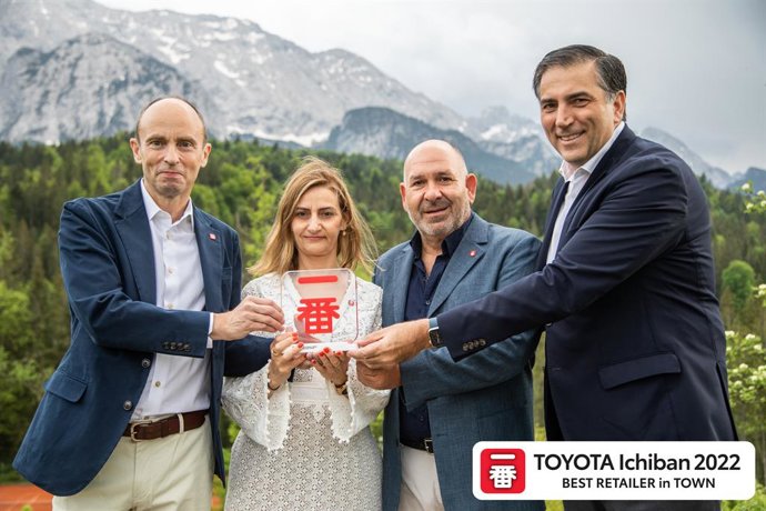 Entrega de los premios Ichiban 2022 de Toyota