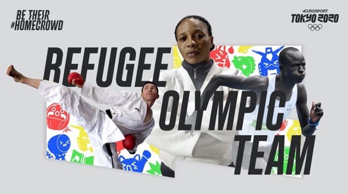 Archivo - Equip Olímpic de Refugiats del Comité Olímpic Internacional (COI) en els Jocs Olímpics de Tquio 2020.