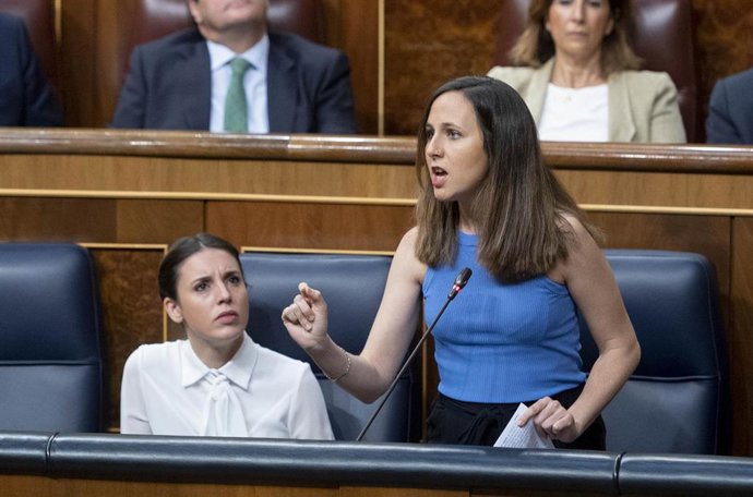 La ministra de Derechos Sociales y Agenda 2030, Ione Belarra