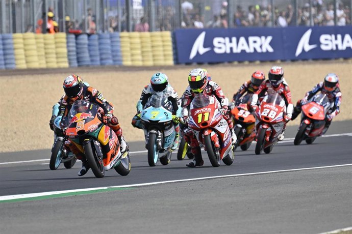 Imagen de una carrera del Mundial de Motociclismo de la temporada 2022