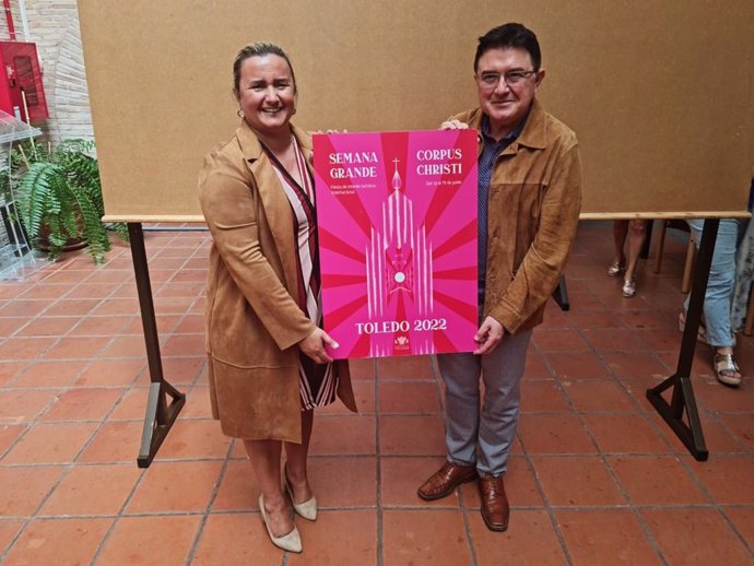 La Semana Grande del Corpus Christi de Toledo ya tiene cartel, una obra gráfica de la toledana Sara Martín de Veses