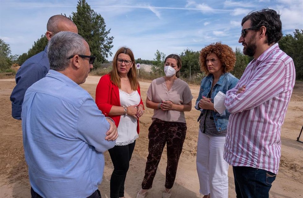 Visita a los caminos rocieros.