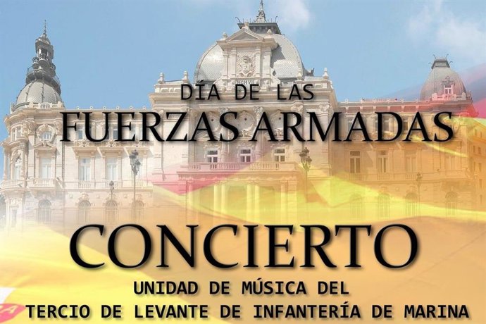 La Unidad de Música del Tercio de Levante de Infantería de Marina ofrece un concierto este viernes en Cartagena