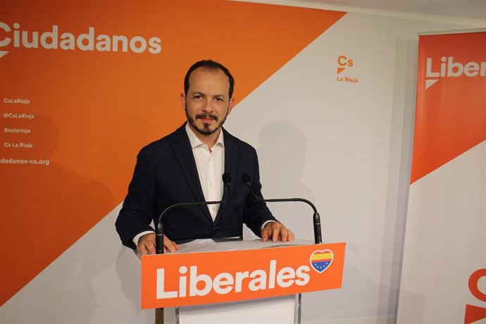 El portavoz de Ciudadanos, Pablo Baena