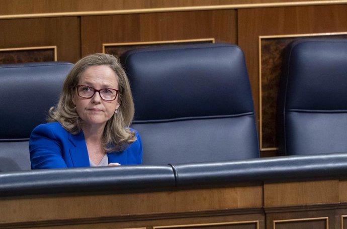 La vicepresidenta primera del Govern central i ministra d'Afers Econmics i Transformació Digital, Nadia Calviño