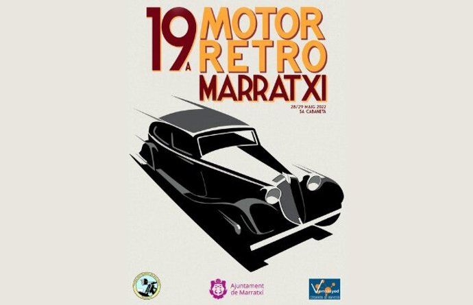 Cartel de la feria 'Motor Retro'.