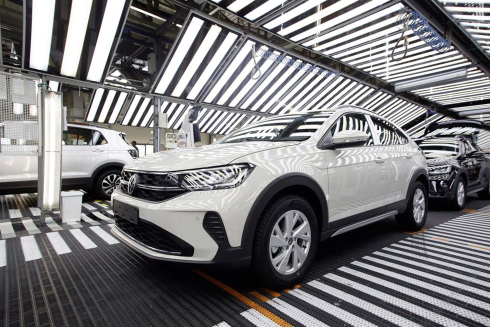 Archivo - Planta de Volkswagen en Landaben (Navarra).