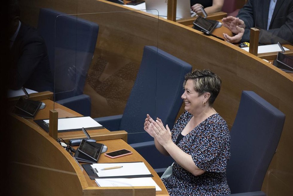La consellera de Educación, Cultura y Deporte, Raquel Tamarit.