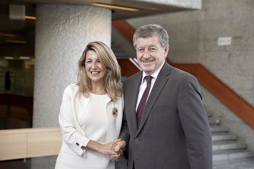 La ministra de Trabajo consigna en la OIT en Ginebra la ratificación de los Convenios 177 y 190